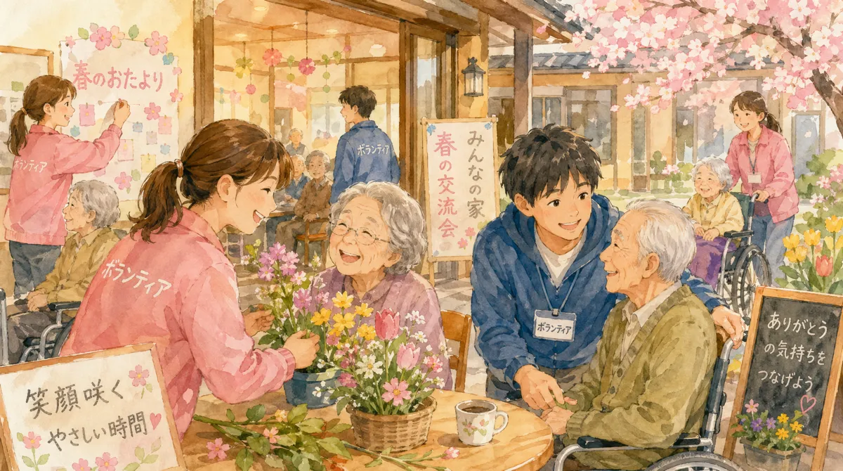 春のボランティア募集