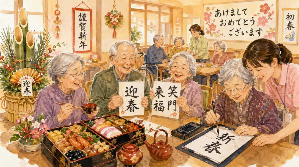 新年のお祝い・書き初め会